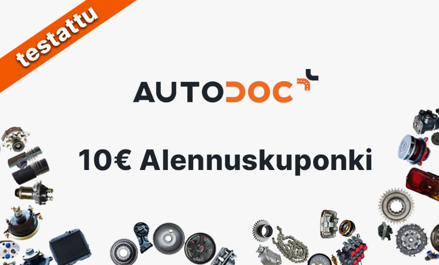 Autodoc 10€ alennuskoodi 2026